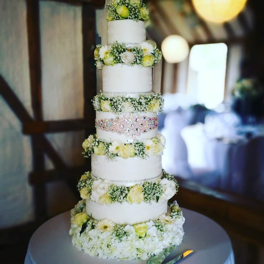 Floral wedding cake - Blessing by Ble